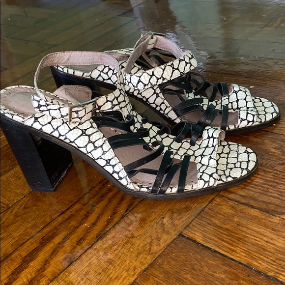 Vintage peep toe heel - Picture 2 of 3